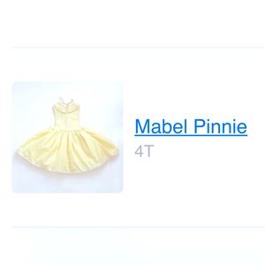 Gorgeous Mabel Pinafore dress by the Brass Razoo Elise Vaughn size 4T